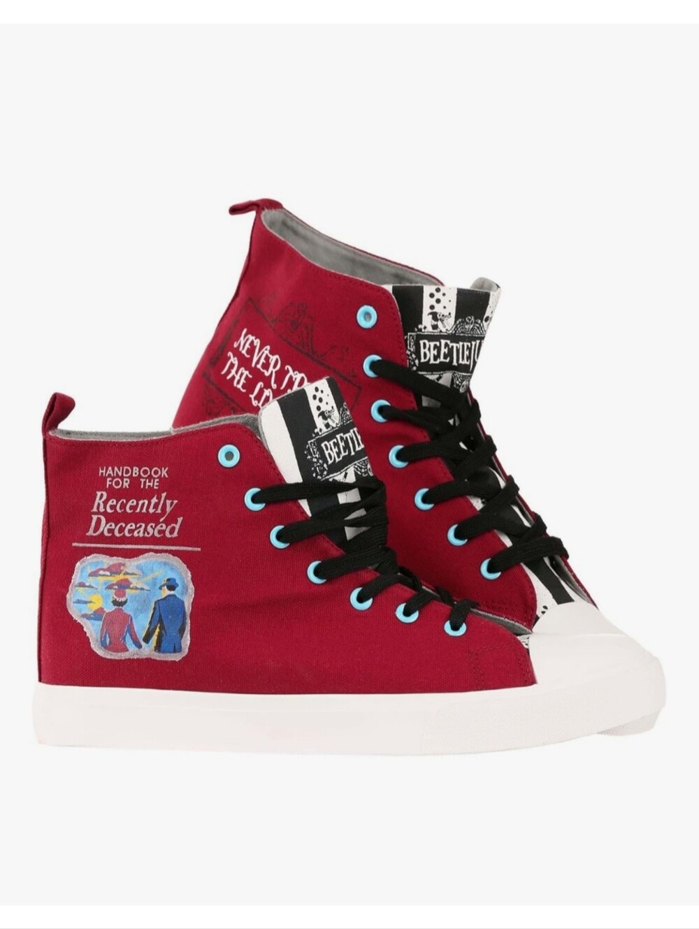 Beetlejuice Women's High-Top Sneakers (Ground Up)